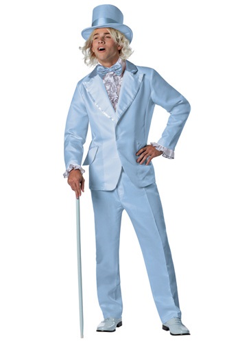Blue Dumb and Dumber Harry Costume -image
