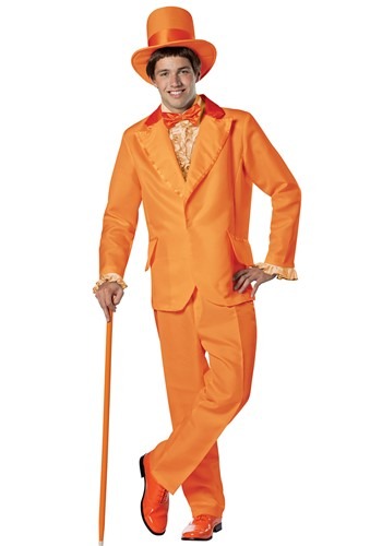 Orange Dumb and Dumber Lloyd Costume -image