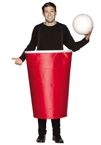 unknown Adult Beer Pong Cup Costume
