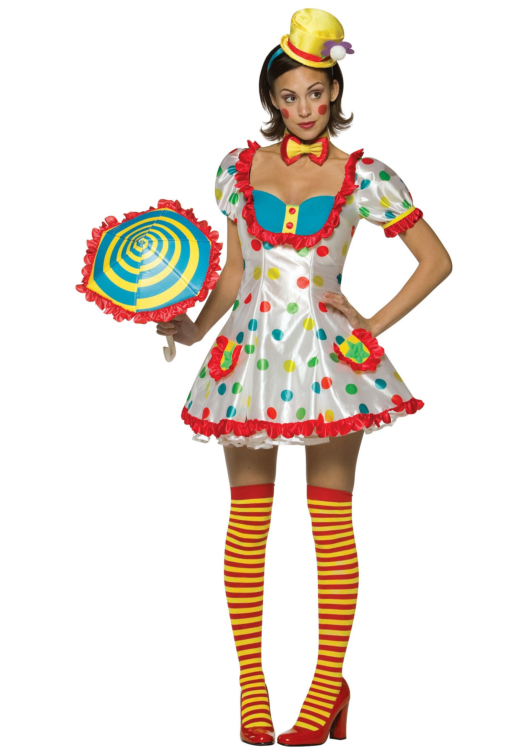 Sexy Womens Clown Costume 7862