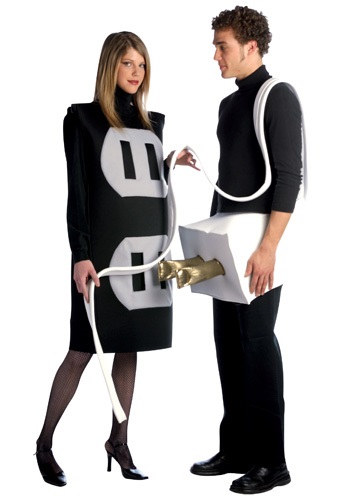 Plug and Socket Costume   Funny Couples Costume Ideas By: Rasta Imposta for the 2022 Costume season.