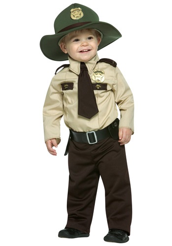 Infant State Trooper Costume image