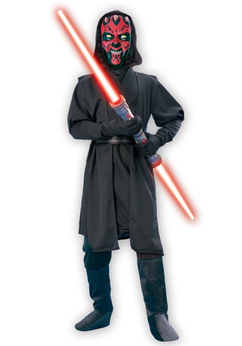 Child Darth Maul Deluxe Costume By: Rubies Costume Co. Inc for the 2022 Costume season.