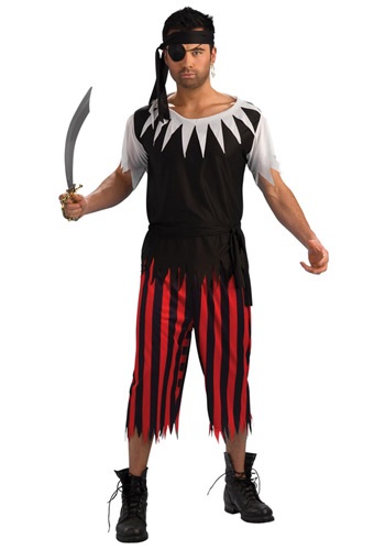 Men's Pirate Costume -image
