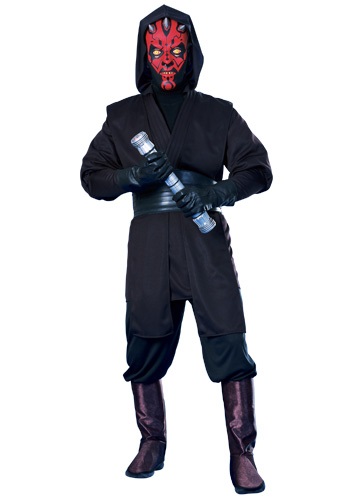 Adult Deluxe Darth Maul Costume -image