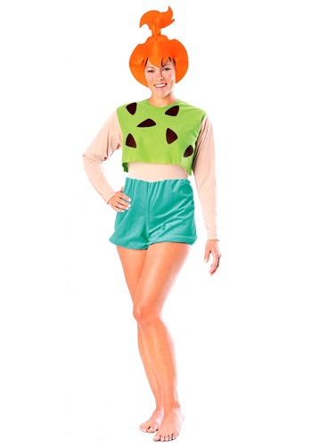 Pebbles Flintstone Adult Costume -image