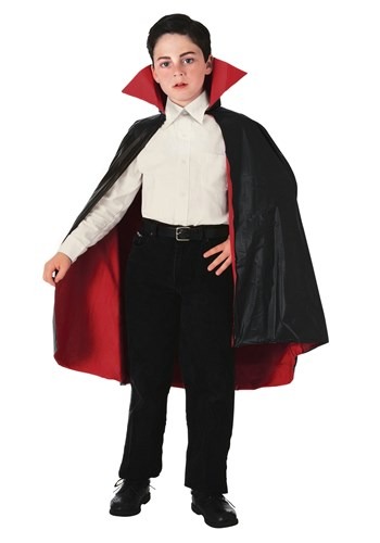 Child Reversible Vampire Cape By: Rubies Costume Co. Inc for the 2022 Costume season.