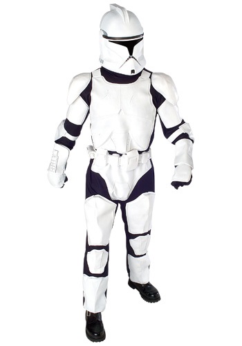 Star Wars Clone Trooper Deluxe Costume By: Rubies Costume Co. Inc for the 2022 Costume season.