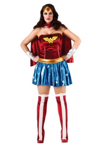 Wonder Woman Plus Size Costume -image