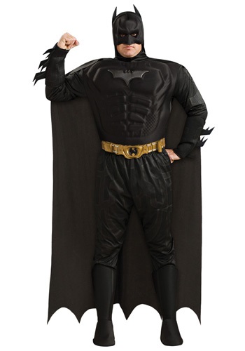 Mens Plus Size Batman Costume -image