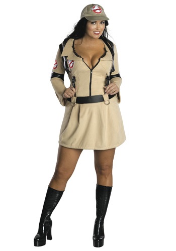 Plus Size Sexy Ghostbusters Costume -image