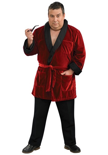 Plus Size Hugh Hefner Costume -image