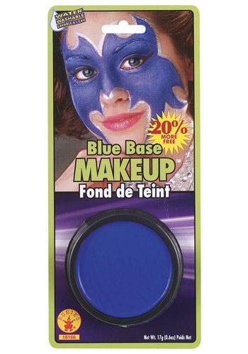 Blue Base Makeup -image