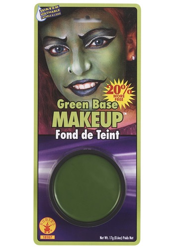 Green Face Makeup -image