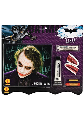 Deluxe Joker Wig & Makeup Kit -image