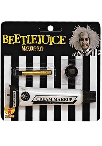 Beetlejuice Makeup -image
