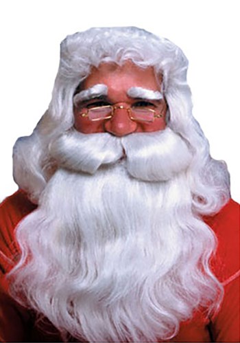 Straight Santa Wig and Beard -image