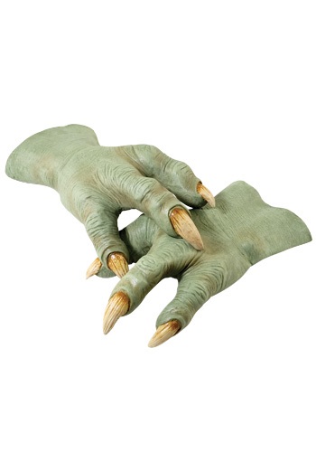 Star Wars Yoda Hands By: Rubies Costume Co. Inc for the 2022 Costume season.