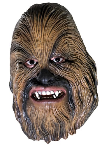 Vinyl 3 and 4 Chewbacca Mask By: Rubies Costume Co. Inc for the 2022 Costume season.