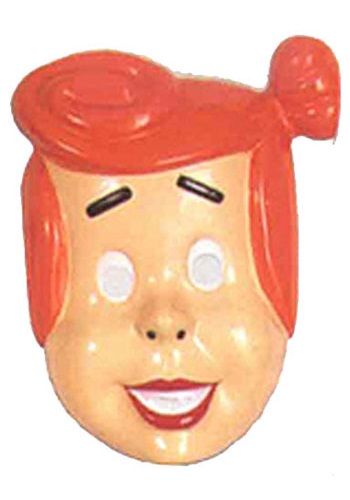 Wilma Flintstone Adult PVC Mask -image