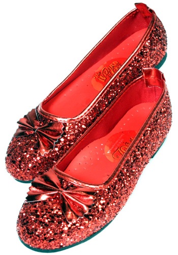Kids Ruby Slippers Red Shoes By: Rubies Costume Co. Inc for the 2022 Costume season.