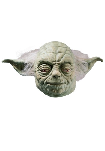 Deluxe Yoda Latex Mask -image