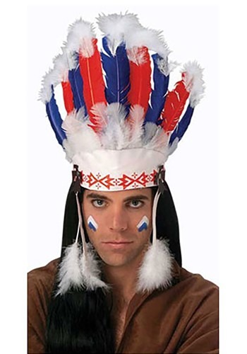 Indian Chief Headdress By: Rubies Costume Co. Inc for the 2022 Costume season.