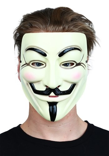 V for Vendetta Mask By: Rubies Costume Co. Inc for the 2022 Costume season.