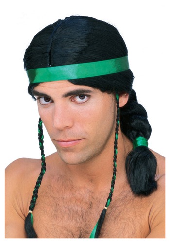 Black Indian Wig -image