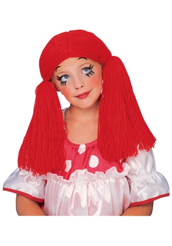 Rag Doll Girl Wig By: Rubies Costume Co. Inc for the 2022 Costume season.