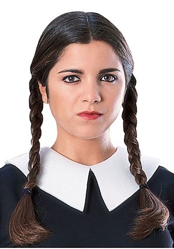Wednesday Addams Wig By: Rubies Costume Co. Inc for the 2022 Costume season.