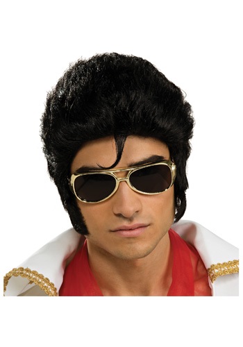 Deluxe Elvis Wig -image