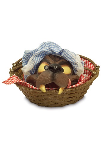 Wolf Head in Basket -image