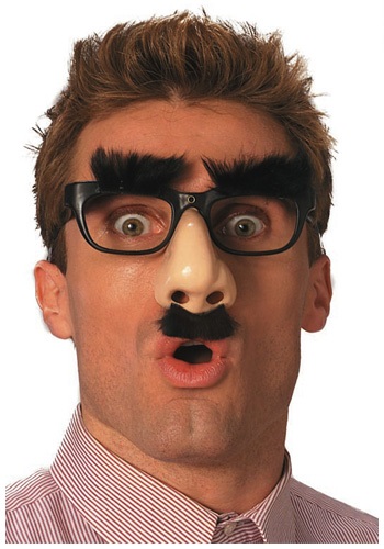 Funny Nose Glasses By: Rubies Costume Co. Inc for the 2022 Costume season.