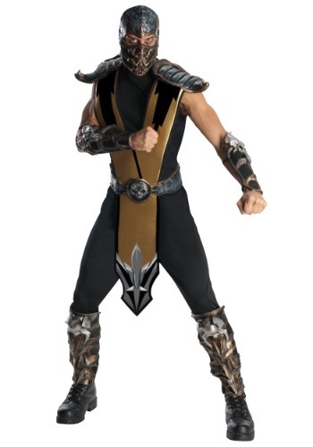 Mortal Kombat Scorpion Costume By: Rubies Costume Co. Inc for the 2022 Costume season.
