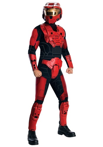 Deluxe Halo Red Spartan Costume By: Rubies Costume Co. Inc for the 2022 Costume season.