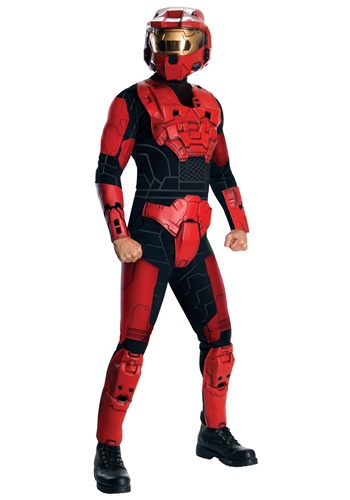 Deluxe Halo Red Spartan Costume -image