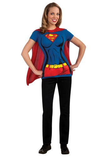 Supergirl T-Shirt Costume -image