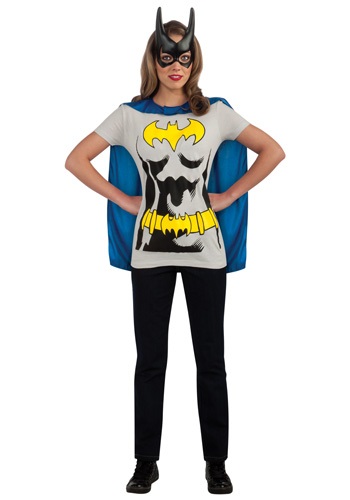 Batgirl T-Shirt Costume -image