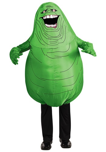 Inflatable Slimer Costume -image