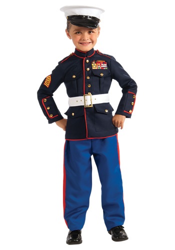 Child Marine Uniform Costume -image