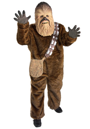 Child Deluxe Chewbacca Costume - Kids Star Wars Halloween Costumes By: Rubies Costume Co. Inc for the 2022 Costume season.