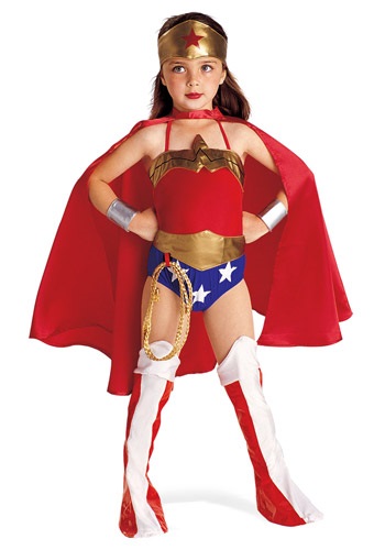 unknown Child Wonder Woman Costume