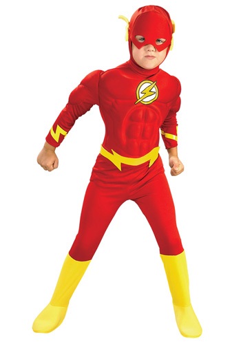 Deluxe Kids Flash Costume -image