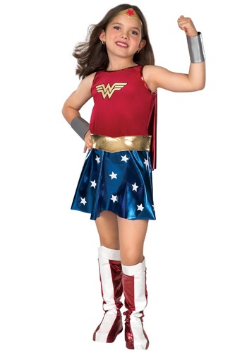 Kids Wonder Woman Costume -image