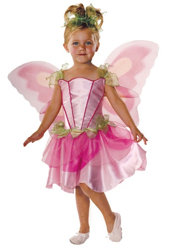 Child Springtime Fairy Costume - Pink Fairy Toddler Costumes