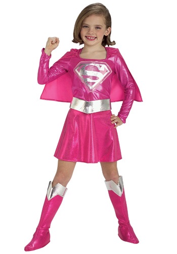 Child Pink Supergirl Costume By: Rubies Costume Co. Inc for the 2022 Costume season.