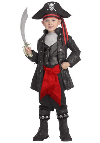 Kid’s Captain Black Pirate Costume