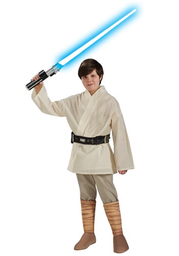 Deluxe Child Luke Skywalker Costume By: Rubies Costume Co. Inc for the 2022 Costume season.