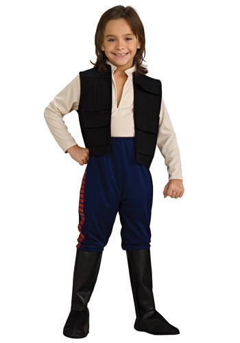 Deluxe Han Solo Child Costume By: Rubies Costume Co. Inc for the 2022 Costume season.